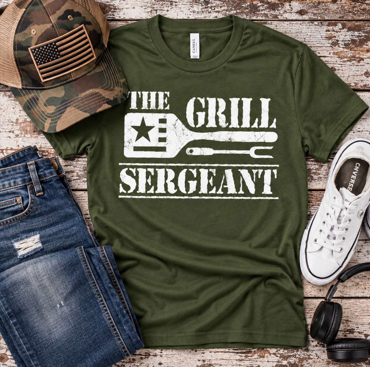 The Grill Sergeant Graphic Tee