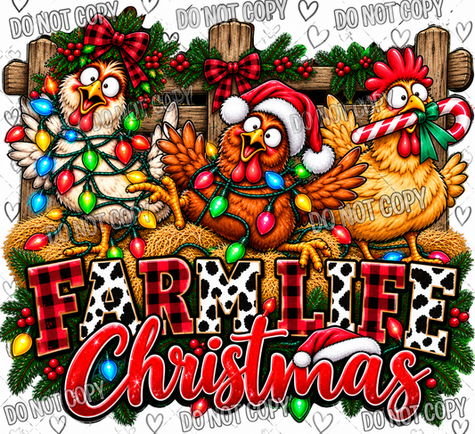 Farm Life Christmas (Digital File) + Unlimited Commercial Use License